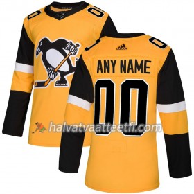 Miesten NHL Pittsburgh Penguins Pelipaita Custom Alternate Adidas 2018-19 Authentic